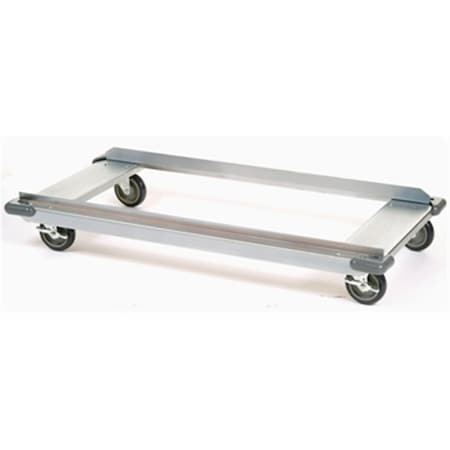 Nexel 18 x 60 in. Dolly Base- Chrome DBC1860